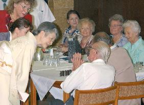 Japan emperor, empress visit Hungarian seniors' home